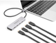 USB-хаб Delock USB 10 Gbps USB Type-C Hub with 4 x USB Type-C Grey (4043619642311) - зображення 3