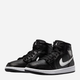 Buty do koszykówki męskie za kostkę Nike Jordan Brand Air Jordan 1 Mid Wmns DV0991-001 40.5 Czarne (196148918809) - obraz 2