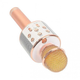 Мікрофон караоке WSTER WS-858 Bluetooth rose gold - зображення 4