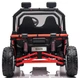 Детский электромобиль Buggy TY 608 4x4, 4 мотора по 45W, 12V10AH, MP3, USB, AUX, CD Red - изображение 4