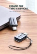 Переходник UGREEN US270 USB-C 3.1 to USB 3.0 OTG Space Gray (50283) - изображение 2