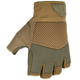 Рукавиці тактичні Helikon-Tex Короткопалі S Олива-Койот Half Finger Mk2 Gloves - Olive Green / Coyote A (RK-HF2-NE-0211A-B03-S) - зображення 4