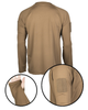 Сорочка Mil-Tec швидкосохнуча L Tactical Quick-dry Langarmshirt Coyote (11082019-904-L) - зображення 4