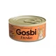 Вологий корм з тунцем лососем і папаєю для дорослих котів Gosbi Fresko Cat Adult Tuna Salmon & Papaya 70 г - зображення 1