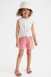 Шорты хлопковые трикотажные для девочки H&M 1068780-002 098 см (2-3 years) Розовый - изображение 2
