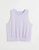 Майка H&M ДД012152 (10416995) колір бузковий 146/152 - зображення 1