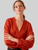 Блуза Vero Moda Ж1106276 (10298346) колір коричневий M - изображение 3