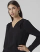 Блуза Vero Moda Ж1106437 (10293554) колір чорний M - изображение 4