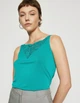 Майка Vero Moda Ж1106501 (10296122) колір зелений M - изображение 4