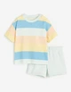Костюм H&M ДМ009037 (11260537) колір різнокольоровий 74 - изображение 1