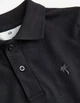 Поло H&M ДМ008672 (11376777) колір чорний (ДМ008672 - 172597) - изображение 2