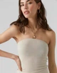 Топ Vero Moda Ж1106243 (10296107) колір бежевий M - зображення 4