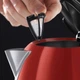 Електрочайник Colours Plus 1.7л, метал, червоно-чорний Russell Hobbs (kuh0015302) - зображення 3