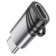 Адаптер перехідник Type-C на Lighting Borofone charging and data adapter (USB 2.0, 480 Mбіт/с, 3A). Gray - зображення 1