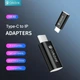 Адаптер перехідник Type-C на Lighting Celebrat OTG charging and data adapter (USB 2.0, 480 Mбіт/с). Black - зображення 3