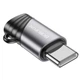 Адаптер перехідник Type-C на Lighting Borofone charging and data adapter (USB 2.0, 480 Mбіт/с, 3A). Gray - зображення 6