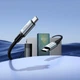 Кабель швидкісний 5 Гбіт/с Type-C на Type-C USB 3.0 Hoco Data Cable (0,5m, 3A, 5Gbps). Black - зображення 6