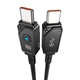 Кабель Type-C на Type-C з підсвіткою Baseus Unbreakable Aramid Series Fast Charging (2м, 100W, 5A). Black - зображення 2
