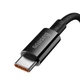 USB кабель із роз'ємом Type-C Baseus Superior Series Fast Charging Data (100W, 2m). Black - зображення 2