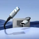 Кабель USB-A на USB Micro-B Hoco для жорстких дисків HDD/SSD (USB 3.0, 5 Гбіт, 0,5 м). Black - зображення 8