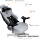 Крісло ігрове Anda Seat Kaiser 3 Pro Size XL Black Fabric (AD12YDC-XL-01-B-CF-B02) - зображення 18