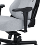 Крісло ігрове Anda Seat Kaiser 3 Pro Size XL Grey Fabric (AD12YDC-XL-01-G-PV/F-G02) - зображення 4