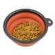 Дорожная складная силиконовая миска для собак Smart Pet, на 0,25 л, Orange - изображение 8