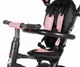 Триколісний велосипед-коляска Qplay Rito Rubber, рожевий - изображение 8