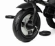 Триколісний велосипед-коляска Qplay Rito Deluxe Rubber, чорний - изображение 10