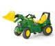 Екскаватор на педалі та накачаними колесами Rolly Toys Rolly Farmtrac John Deere (710126) - зображення 1