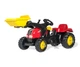 Екскаватор на педалі і причепом Rolly Toys Rolly Kid, червоний (023127) - зображення 2
