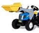 Екскаватор на педалі і причепом Rolly Toys Rolly Kid New Holland Agriculture (023929) - зображення 4