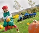 Екскаватор на педалі і причепом Rolly Toys Rolly Kid New Holland Agriculture (023929) - зображення 6