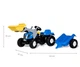 Екскаватор на педалі і причепом Rolly Toys Rolly Kid New Holland Agriculture (023929) - зображення 7