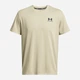 Футболка мужская Under Armour Ua M Logo Emb Heavyweight Ss 1373997-273 S Бежевая (196885393839) - изображение 6