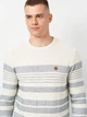 Джемпер мужской Springfield 38261-48 L Бежевый/Синий (8433882038793) - изображение 4