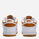 Чоловічі кеди низькі Nike Dunk Low FQ6965-700 42.5 Білий/Помаранчевий (196975539345) - зображення 3