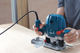 Набор Фрезер Bosch Professional GOF 130, 1300 Вт, 28000 об.мин (06016B7000) + Лобзик электрический Bosch PST 650, 500 Вт, 65 мм глубина реза + 4 полотна T144D, картонная упаковка (06033A0721) - изображение 16