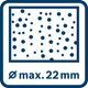 Набор Перфоратор сетевой Bosch Professional GBH 220, 720 Вт, 2дж, 4800 уд.мин, чемодан (06112A6020) + Лазерный дальномер Bosch Professional GLM 50-22 с чехлом и батарейками (0601072S00) - изображение 9