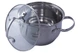 Каструля нержавіюча Maestro 160 мм x 2.1 л MR-3512-16 (MR-3512-16) - зображення 2