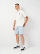 Сорочка бавовняна літня чоловіча H&M 1178588_чорн.надп S Біла (KAY2000001507742) - зображення 3