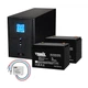 Комплект резервного живлення: Kraft PSW2000VA/1600W(LCD)24V UPS + батарея 2540 Вт*г (42-00063-1) - изображение 1
