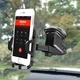 Универсальный автодержатель на торпеду авто с регулируемым углом 360, держатель для телефона шаровой сжимной - изображение 3