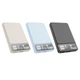Павербанк с быстрой 22.5W и беспроводной зарядкой MagSafe 10000mAh HOCO Q18 |1USB/1Type-C, 22.5W+PD20W| Черный - изображение 5