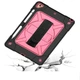 Чохол ARM Cover Apple iPad 6 (9.7" екран) 2018 протиударний з ременем та підставкою 360° Black/Pink - зображення 3