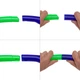 Обруч складной Хула Хуп Hula Hoop (пластик, 7 секций, d-66см) (FI-307) - изображение 6