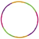 Обруч складной Хула Хуп Hula Hoop в цветной картонной коробке (пластик, 8 секций, d-81см) (FI-154167) - изображение 2