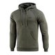 Кофта M-Tac Hoodie Cotton Raglan Hard Army Olive Розмір XS - зображення 1