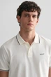 Чоловіче біле поло TIPPING SS PIQUE POLO Gant XXXL 2062034 - изображение 4