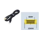 Кабель USB Type-c DC 100W (10.0 x 6.0) Lenovo Thinkpad, для зарядки ноутбука c PD триггером, 1.8 метра - изображение 3